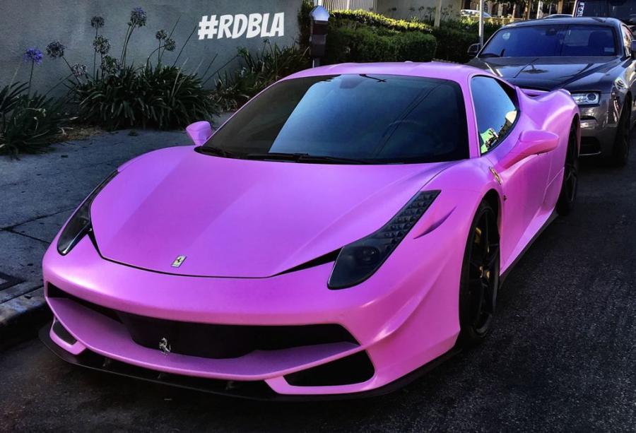  Ferrari 458 Italia Satin Pink by RDBLA 2016 года  (фото 4 из 7)